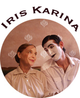 Iris Karina is an actress, singer, painter and designer and lives currently in Los Angeles.