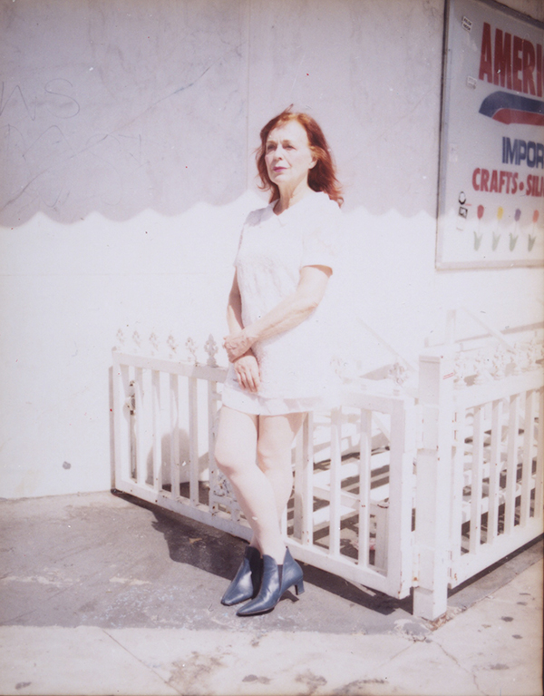 Iris Karina modeling for photographer Gregory Halpern