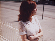 Iris Karina is modeling for Gregory Halpern