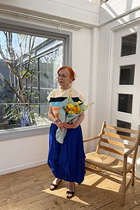 Iris Karina modeling for Herincye