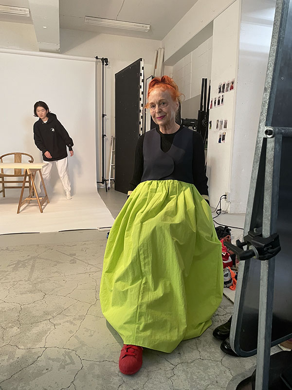 Iris Karina modeling for Herincye Spring 25