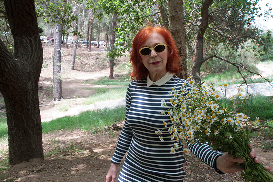 On location at Griffith Park and Trails Cafe shooting the music video 'It wasn't easy' for Leafy Satori Risk with actors Luis Dalmasy and Helena Arming directed by Karl Lohninger.