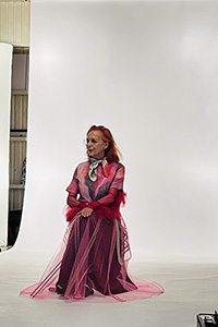 Iris Karina modeling for Oira