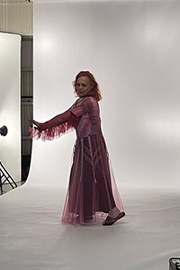 Iris Karina modeling for Oira