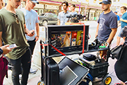 Iris Karina is shooting the music video for Sevyn Streeter directed by Arrad Rahgoshay