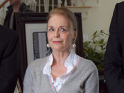 Iris Karina in the TV show 'America Here I come'