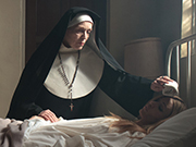Iris Karina in the role of the nun in the Music Video 'The Black Veil' for Angelica Agurbash