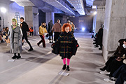 Iris Karina on the runway of the Tokyo Fashion Week