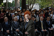 Iris Karina on the runway of Tokyo Fashion Crossing