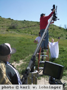 Iris Karina, Aisa Palomares  and Ty Simkins shooting the music video WE GIVE UP by director John Suits