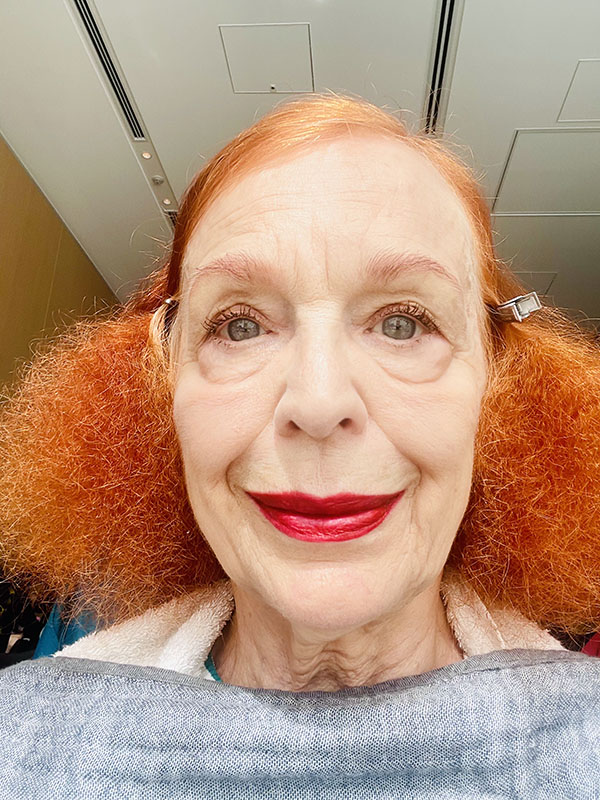 Iris Karina shooting a commercial for Glenvilet