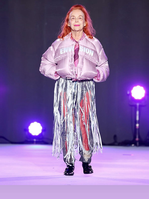 Iris Karina modeling for Tokyo Fashion Crossing 2024