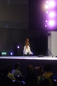 Iris Karina modeling for Tokyo Fashion Crossing 2024