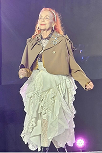 Iris Karina modeling for Tokyo Fashion Crossing 2024