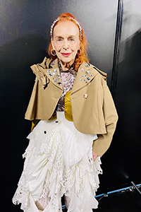 Iris Karina modeling for Tokyo Fashion Crossing 2024