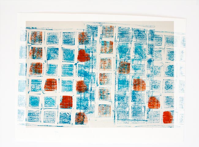 monoprints by iris lohninger