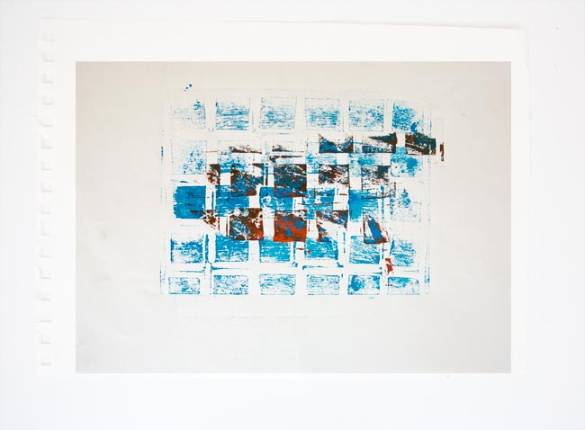 monoprints by iris lohninger