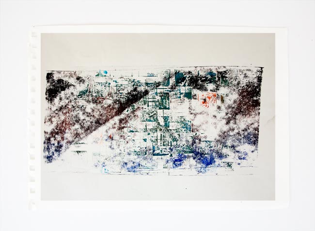 monoprints by iris lohninger