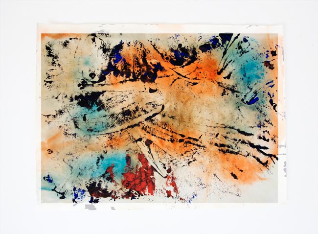 monoprints by iris lohninger