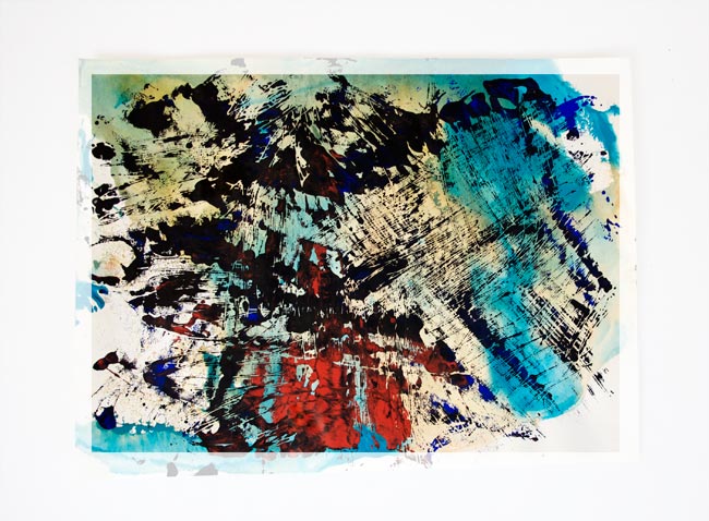 monoprints by iris lohninger